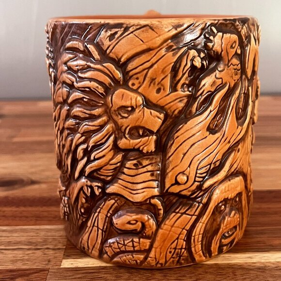 Disney Parks Animal Kingdom TREE OF LIFE 24 oz Coffee Cup Sculpted Mug 3D - Picture 4 of 8